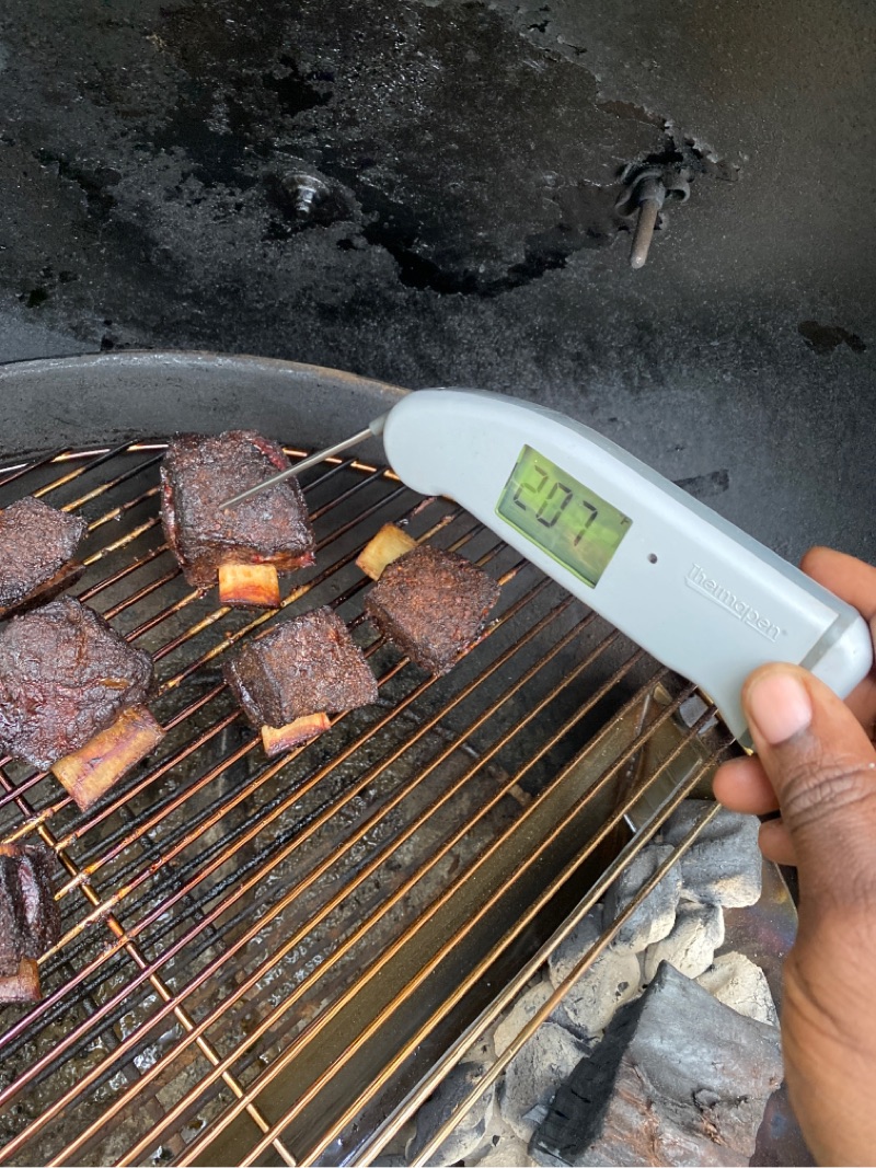 FireBoard Slow n Sear 1st Time Beef Short Ribs